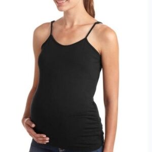 Oh! Mamma Black Maternity Camisole